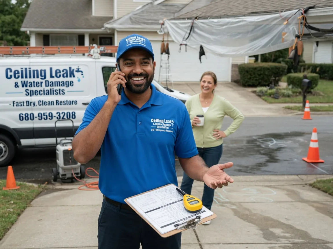 Ceiling Leak Cleanup Safford, AZ FAQs